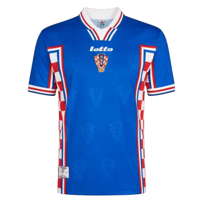 Retro Soccer Jersey Croatia Away 1998 - gogoalshop