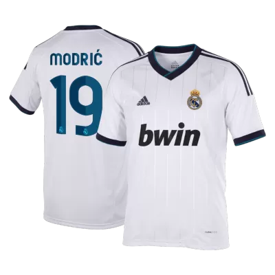 Retro Soccer Jersey MODRIĆ #19 Real Madrid Home 2012/13 - gogoalshop
