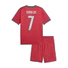 RONALDO #7 Portugal Home World Cup Kids Soccer Jerseys Kit 2026 - gogoalshop
