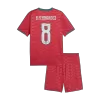 B. FERNANDES #8 Portugal Home World Cup Kids Soccer Jerseys Kit 2026 - gogoalshop