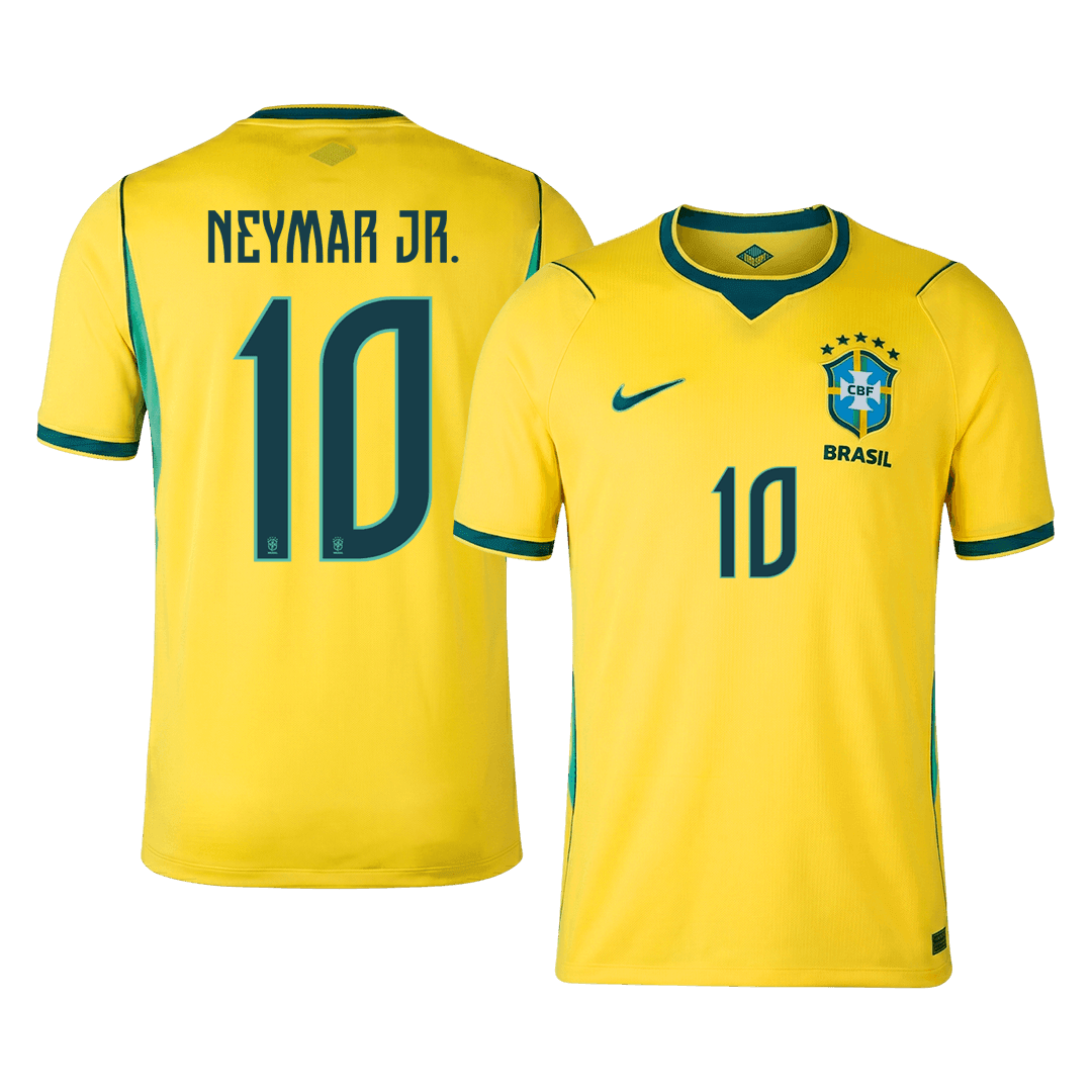NEYMAR JR. #10 Brazil Home Soccer Jersey World Cup 2026 | Gogoalshop