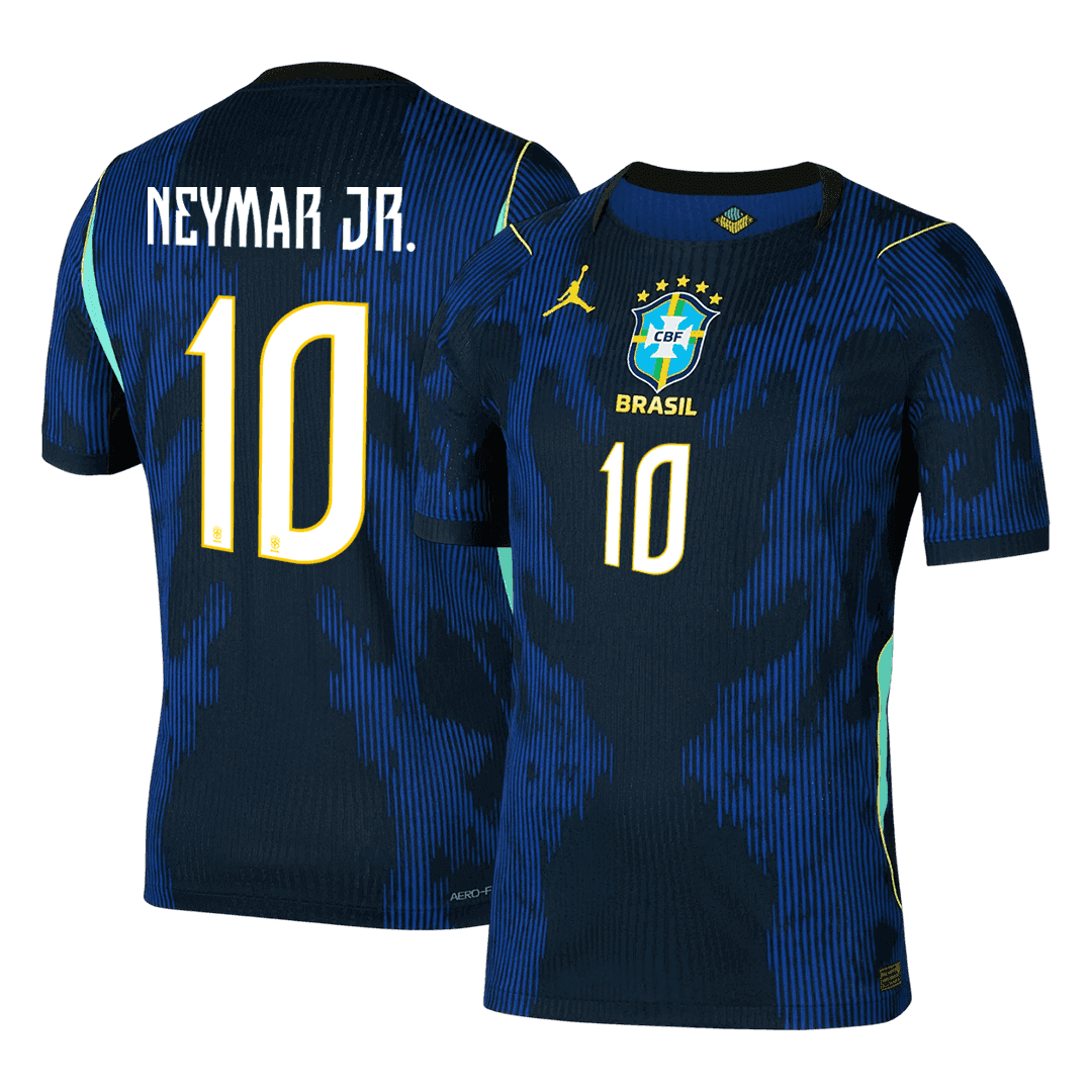 NEYMAR JR. #10 Brazil Away Player Version Jersey World Cup 2026