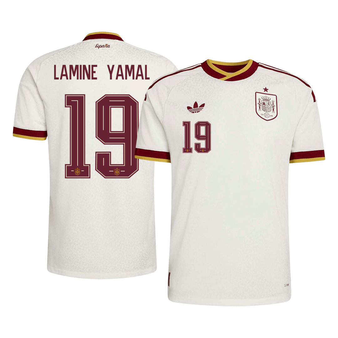 LAMINE YAMAL #19 Spain Away Player Version Jersey World Cup 2026