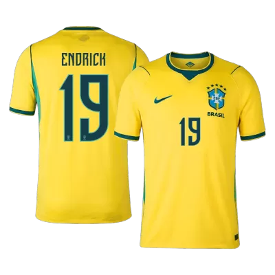 ENDRICK #19 Brazil Home Soccer Jersey World Cup 2026 - gogoalshop