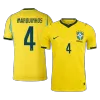 MARQUINHOS #4 Brazil Home Player Version Jersey World Cup 2026 - gogoalshop