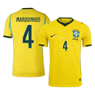 MARQUINHOS #4 Brazil Home Player Version Jersey World Cup 2026 - gogoalshop