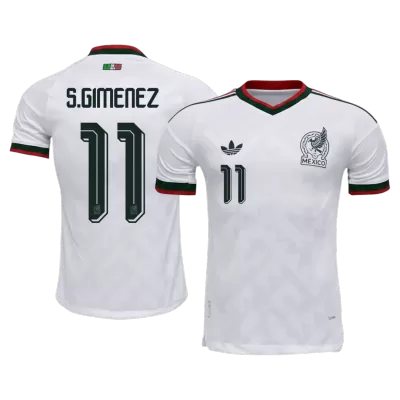 S.GIMENEZ #11 Mexico Away Player Version Jersey World Cup 2026 - gogoalshop