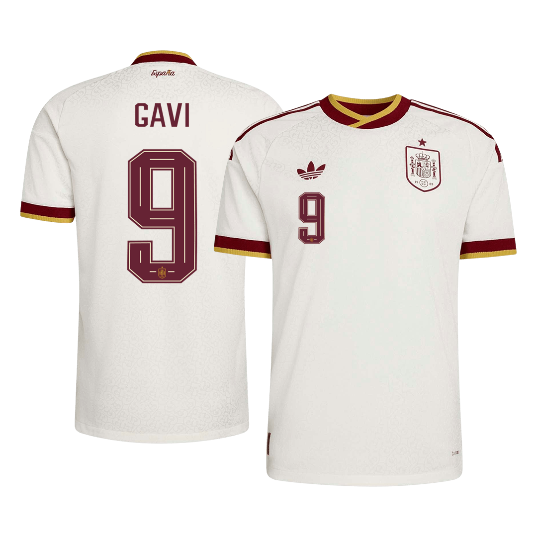 GAVI #9 Spain Away Player Version Jersey World Cup 2026 | Gogoalshop