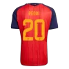 PEDRI #20 Spain Home Soccer Jersey 2026 - gogoalshop