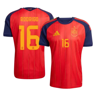 RODRIGO #16 Spain Home Soccer Jersey 2026 - gogoalshop