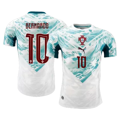 BERNARDO #10 Portugal Away Player Version Jersey World Cup 2026 - gogoalshop