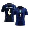 MARQUINHOS #4 Brazil Away Soccer Jersey World Cup 2026 - gogoalshop