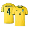MARQUINHOS #4 Brazil Home Soccer Jersey World Cup 2026 - gogoalshop