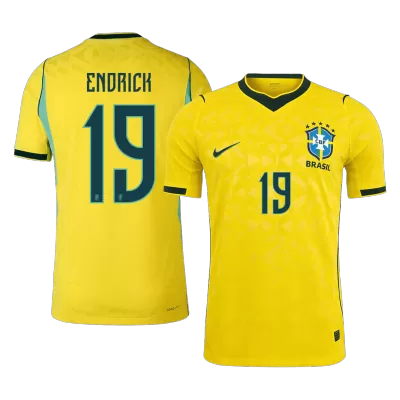 ENDRICK #19 Brazil Home Player Version Jersey World Cup 2026 - gogoalshop