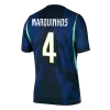 MARQUINHOS #4 Brazil Away Player Version Jersey World Cup 2026 - gogoalshop