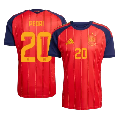 PEDRI #20 Spain Home Soccer Jersey 2026 - gogoalshop
