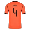 VIRGIL #4 Netherlands Home Player Version Jersey World Cup 2026 - gogoalshop