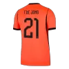 F.DE JONG #21 Netherlands Home Soccer Jersey World Cup 2026 - gogoalshop