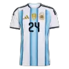 E. FERNÁNDEZ #24 Argentina Home Soccer Jersey 2026 - gogoalshop