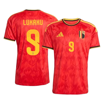 LUKAKU #9 Belgium Home Soccer Jersey World Cup 2026 - gogoalshop