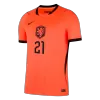 F.DE JONG #21 Netherlands Home Soccer Jersey World Cup 2026 - gogoalshop