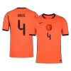 VIRGIL #4 Netherlands Home Player Version Jersey World Cup 2026 - gogoalshop
