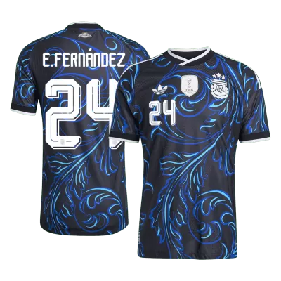 E. FERNÁNDEZ #24 Argentina Away Player Version Jersey World Cup 2026 - gogoalshop