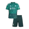 Liverpool Goalkeeper Kids Soccer Jerseys Kit 2026/27 Green - gogoalshop