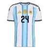 E. FERNÁNDEZ #24 Argentina Home Player Version Jersey World Cup 2026 - gogoalshop