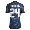 E. FERNÁNDEZ #24 Argentina Away Player Version Jersey World Cup 2026 - gogoalshop