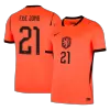 F.DE JONG #21 Netherlands Home Soccer Jersey World Cup 2026 - gogoalshop
