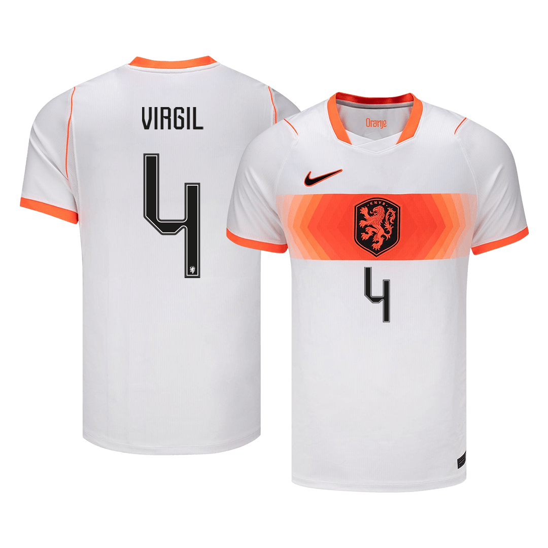 VIRGIL #4 Netherlands Away Soccer Jersey World Cup 2026 | Gogoalshop