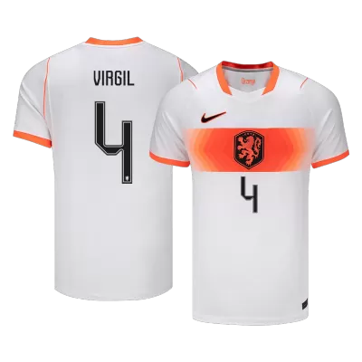 VIRGIL #4 Netherlands Away Soccer Jersey World Cup 2026 - gogoalshop