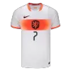 XAVI #7 Netherlands Away Soccer Jersey World Cup 2026 - gogoalshop