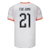 F.DE JONG #21 Netherlands Away Soccer Jersey World Cup 2026 - gogoalshop