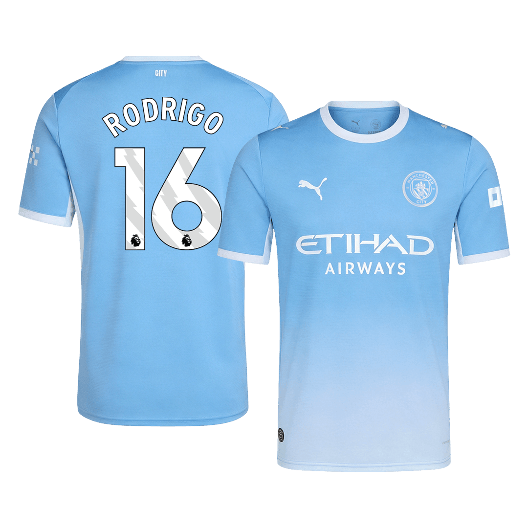 RODRIGO #16 Manchester City Home Soccer Jersey 2026/27 | Gogoalshop