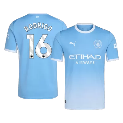 RODRIGO #16 Manchester City Home Soccer Jersey 2026/27 - gogoalshop
