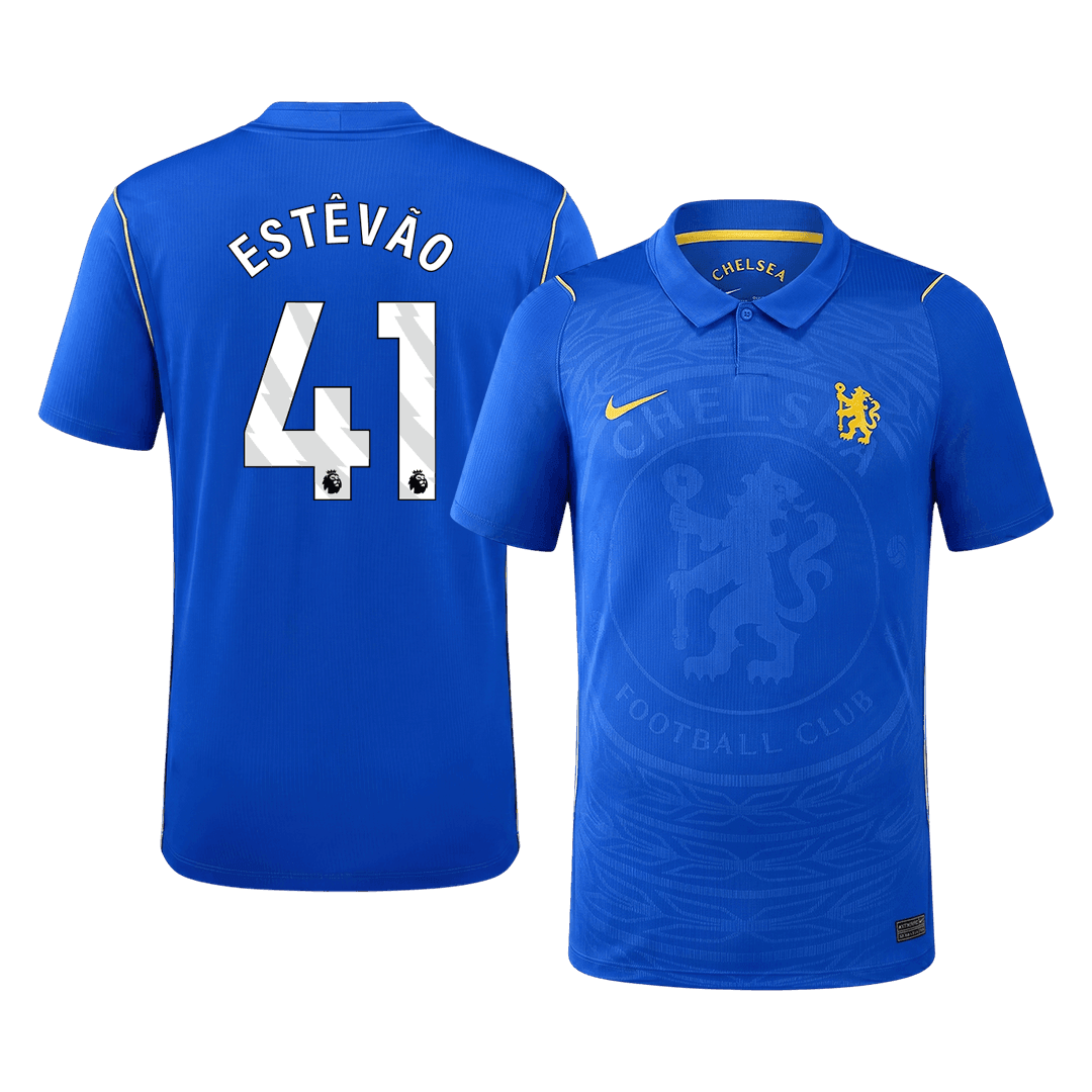 ESTÊVÃO #41 Chelsea Home Soccer Jersey 2026/27 | Gogoalshop