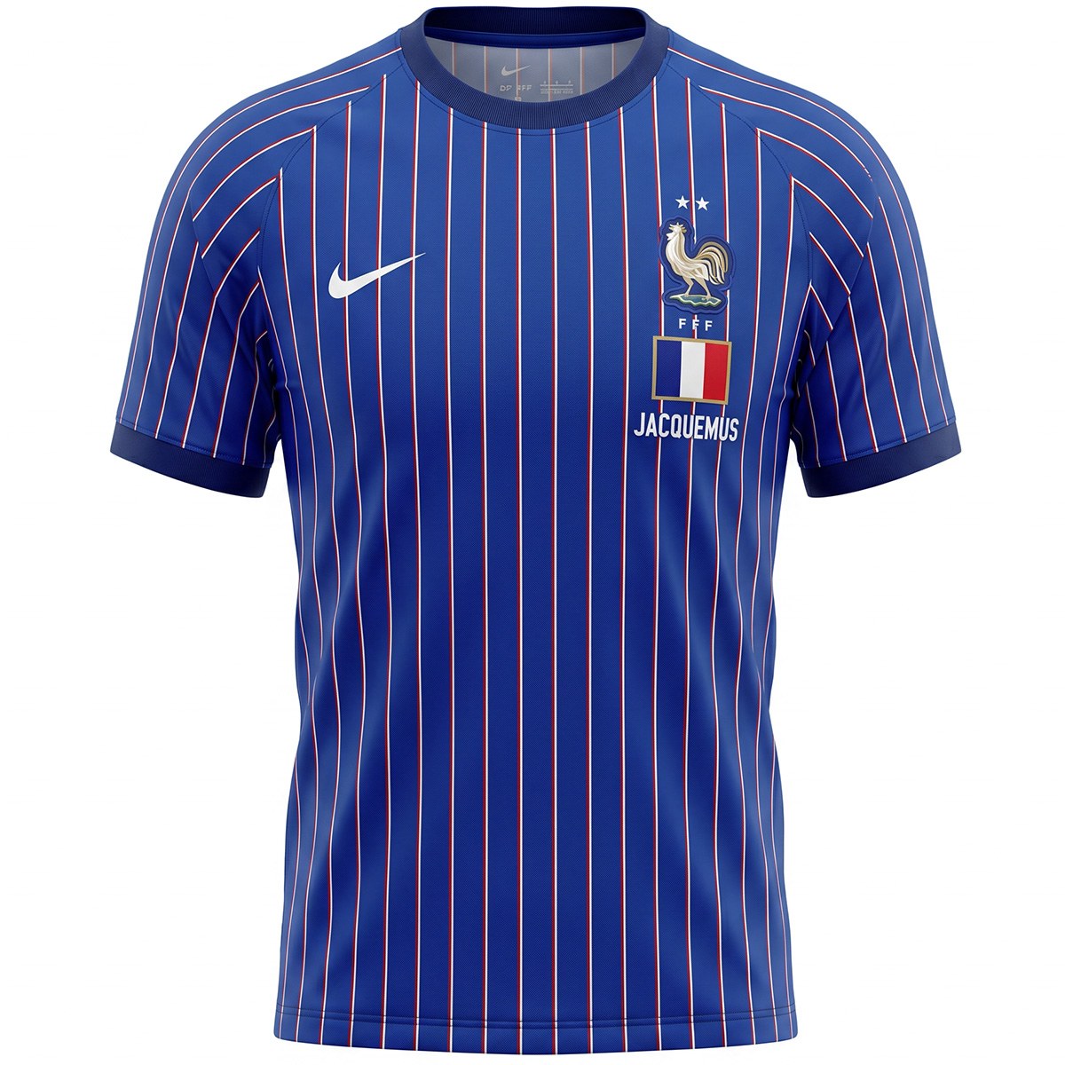 Men's Soccer Jerseys Fans Version -Blue