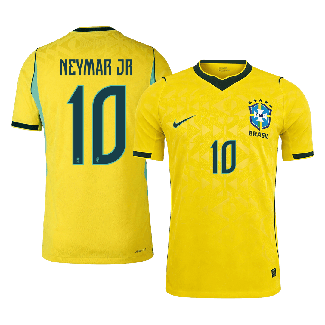 NEYMAR JR. #10 Brazil Home Soccer Jersey World Cup 2026 | Gogoalshop