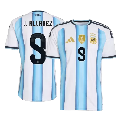 J.ALVAREZ #9 Argentina Home Soccer Jersey World Cup 2026 - gogoalshop