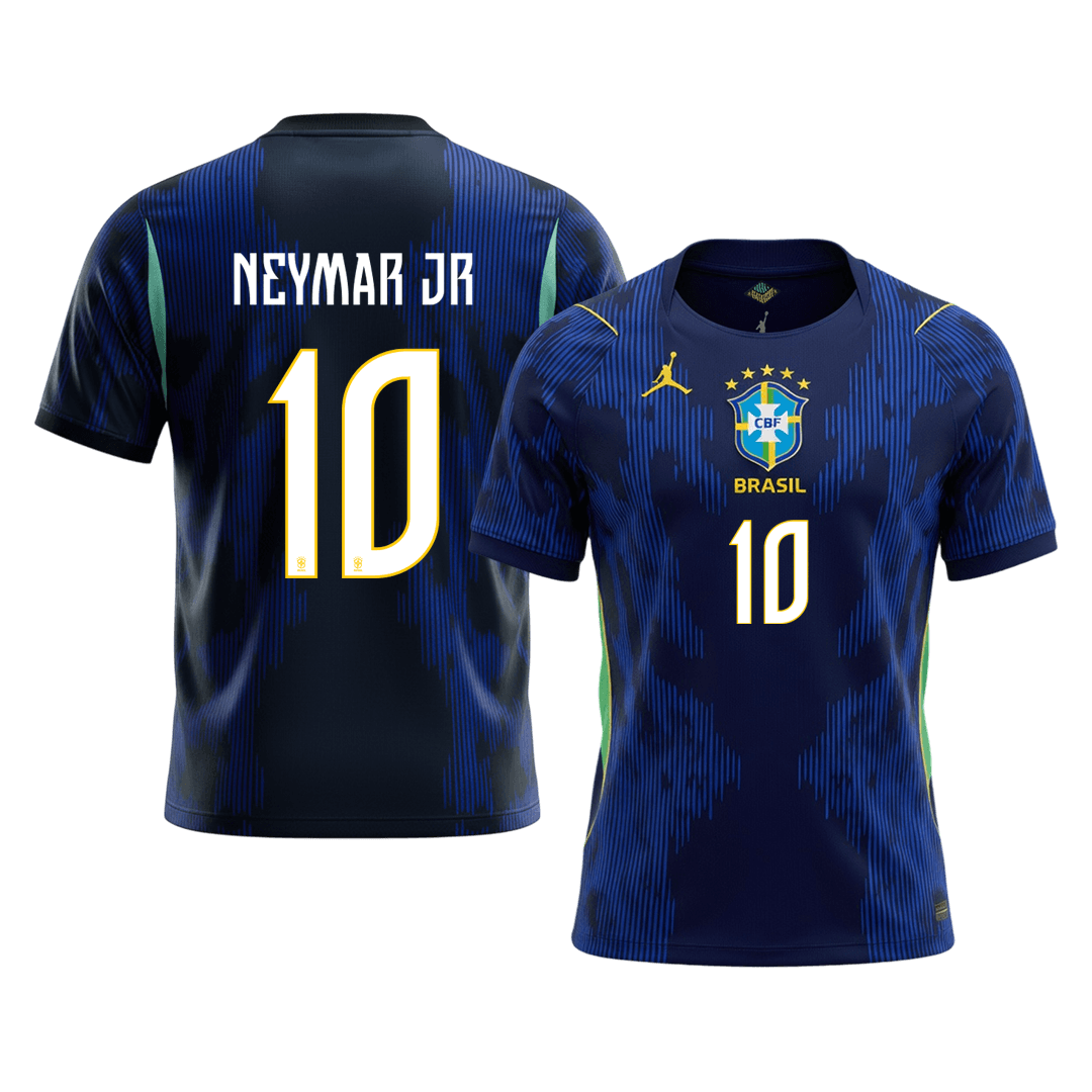 NEYMAR JR. #10 Brazil Away Soccer Jersey World Cup 2026 | Gogoalshop