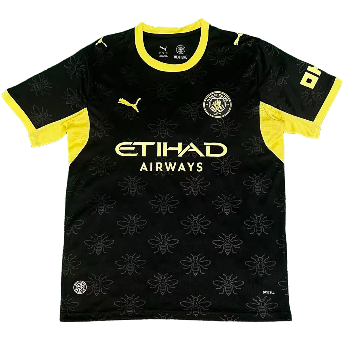 Men's Soccer Jerseys Fans Version -Black