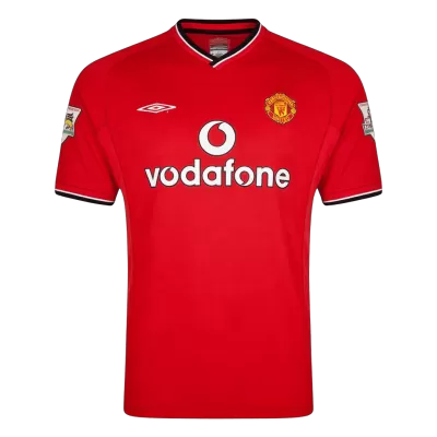 Retro Soccer Jersey Manchester United Home 2000/02 - gogoalshop
