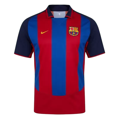 Retro Soccer Jersey Barcelona Home 2003/04 - gogoalshop
