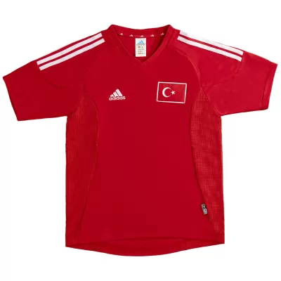Retro Soccer Jersey Turkey Home World Cup 2002 - gogoalshop