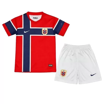 Norway Home Kids Soccer Jerseys Kit World Cup 2026 - gogoalshop