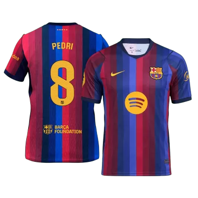 PEDRI #8 Barcelona Home Soccer Jersey 2026/27 - gogoalshop