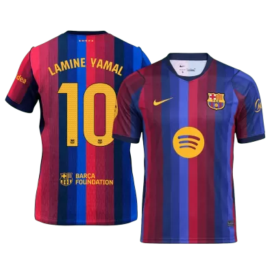 LAMINE YAMAL #10 Barcelona Home Soccer Jersey 2026/27 - gogoalshop