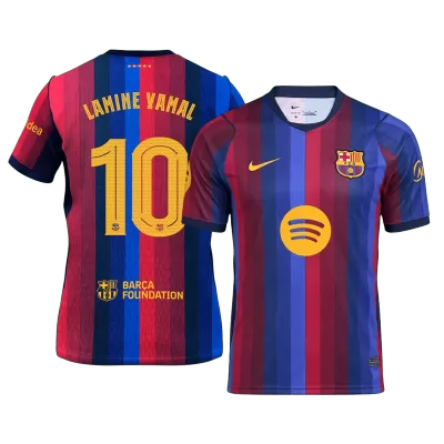 LAMINE YAMAL #10 Barcelona Home Soccer Jersey 2026/27 - gogoalshop